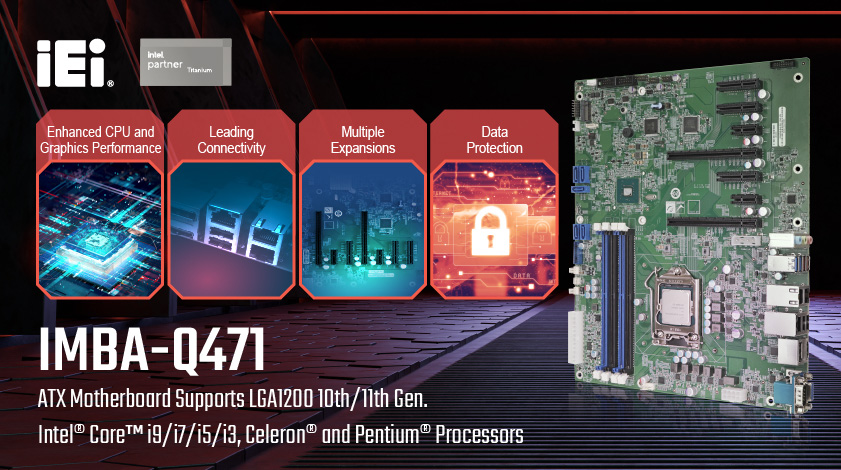 Nuova IMBA-Q471 con processori 10th gen. Intel Comet Lake